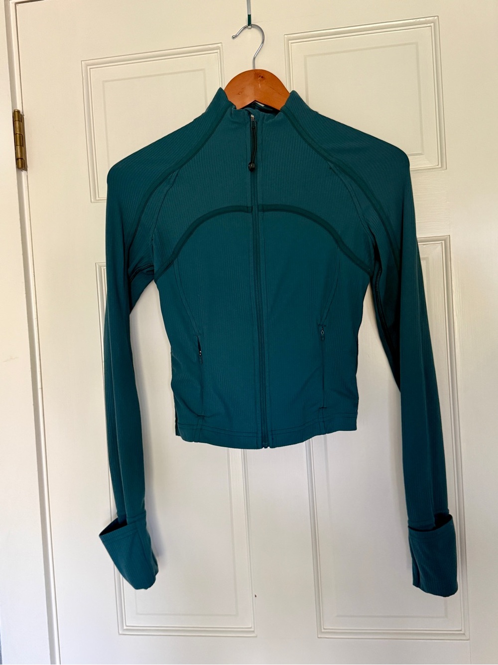 Lululemon Define Cropped Jacket Ribbed Nulu